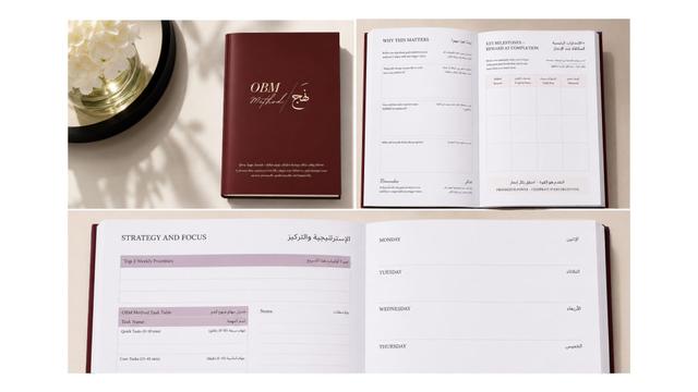 Nahj OBM – The OBM Method (90-Day Planner)